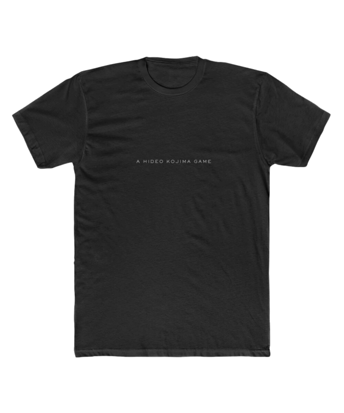 A Hideo Kojima Game, tshirt cyberpunk clothing
