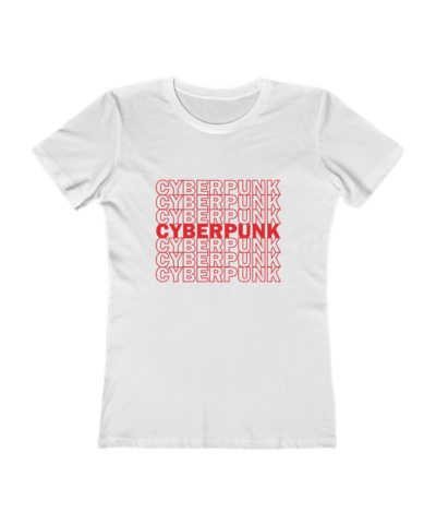 Cyberpunk clothing shirt, white