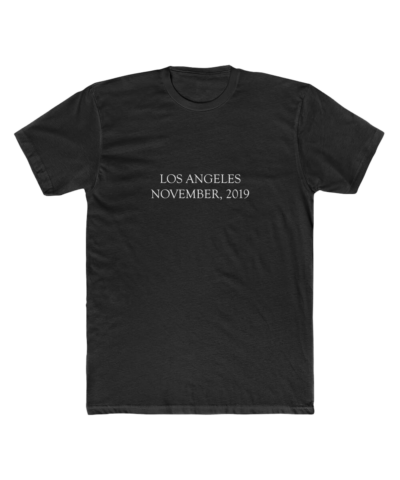 Los Angeles, Blade Runner November 2019 shirt