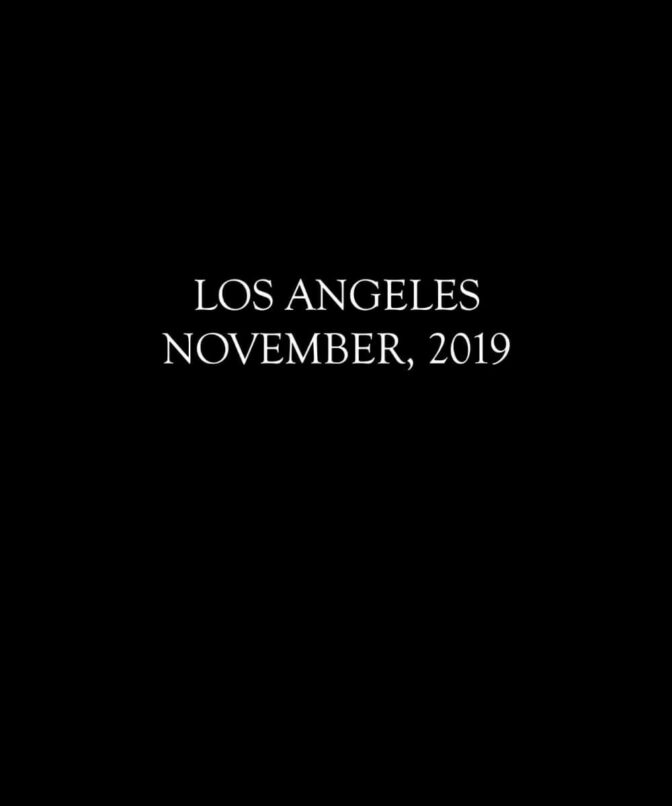 Los Angeles, Blade Runner November 2019 clothing