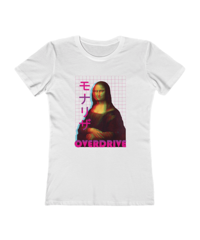Mona Lisa Overdrive, William Gibson inspired cyberpunk shirt