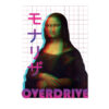 Mona Lisa Overdrive, William Gibson cyberpunk tshirt