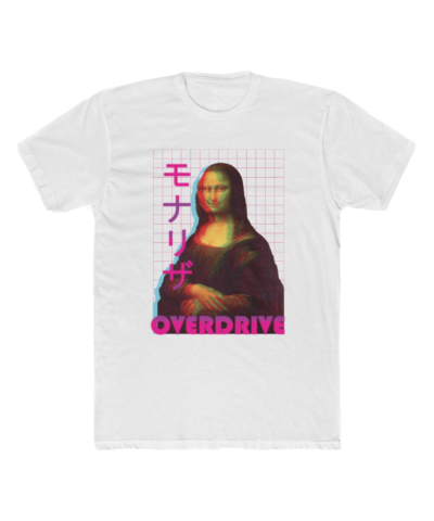 Mona Lisa Overdrive, William Gibson inspired cyberpunk tshirt